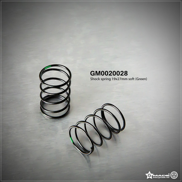 Gmade GM0020028 Shock Spring 19x27mm Soft Green (2)