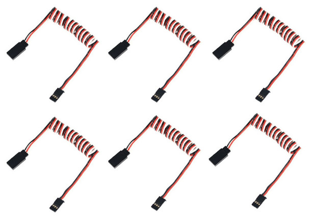 Venom 6pcs Servo & Battery Extension Lead 800mm/32in (FUTABA) 1613N