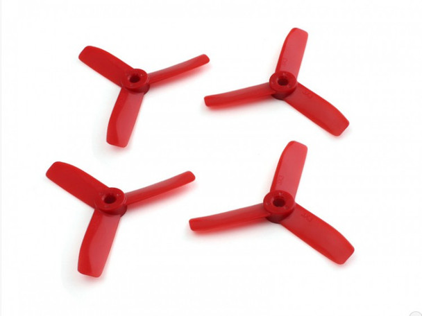 Furious FPV 3030 3-Blade Propeller (Red) - Toretto 130 - FPV-T3030B