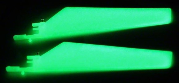 Blade EFLH2220GL Glow in the Dark Lower Main Blade Set Set MCX MCX2