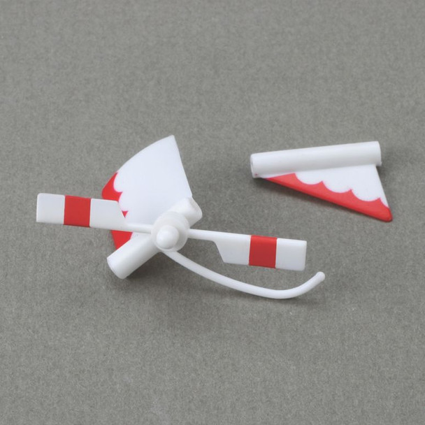 Blade EFLH2328 S300 Tail Rotor and Fin Set : BMCX