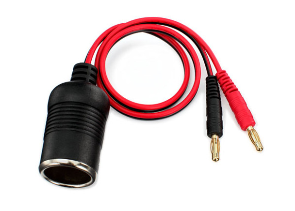 Traxxas 2980 12-Volt Adapter (Female) to Bullet Connectors