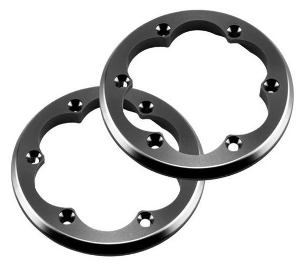 Axial AX08133 2.2 VWS Machined Beadlock Ring Grey (2) Wraith