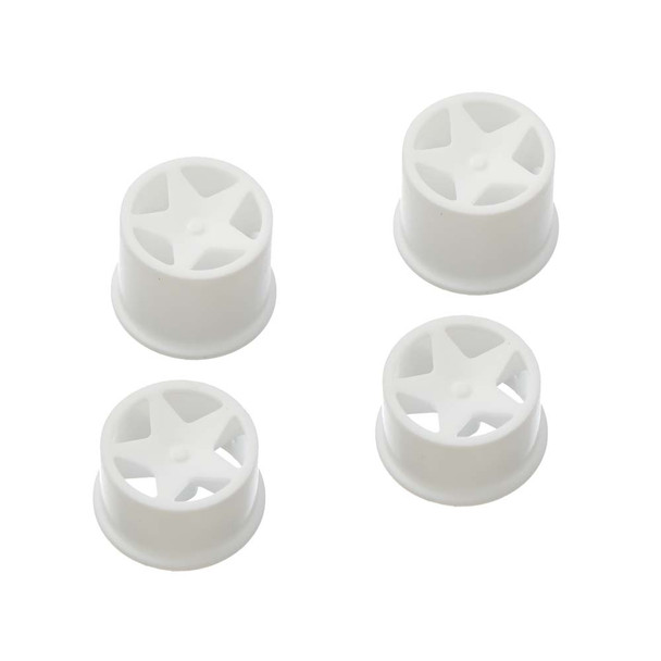 HPI 114286 Super Star Wheel Set White (4) for Baja Q32