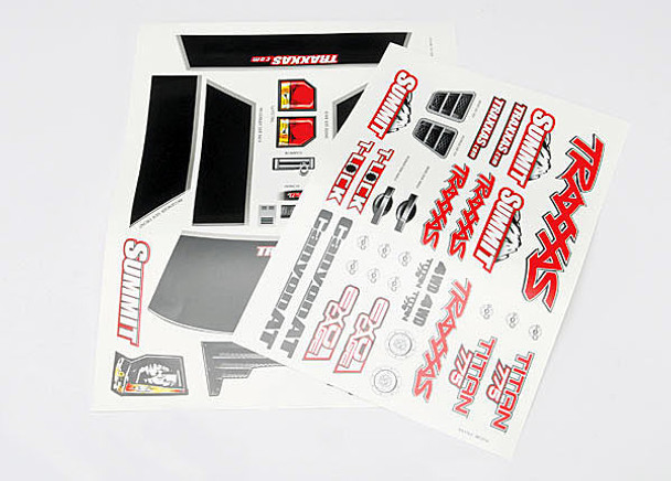 Traxxas 5615 Decal Sheet Summit