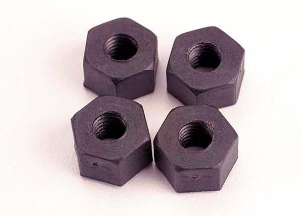 Traxxas 2747 Nylon Wheel Nuts 5mm (4)