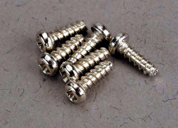 Traxxas 2674 Round Head Self-Tapping Screw 2x6mm Revo (6)