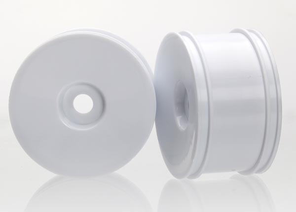 Traxxas 6474 Wheels Dished White Front XO-1 (2)