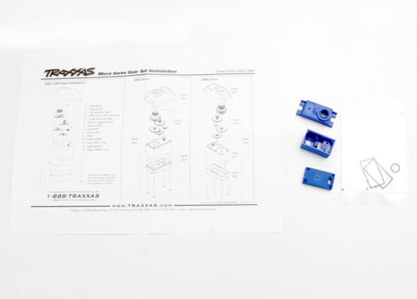 Traxxas 2063 Servo Case/Gaskets E-Maxx