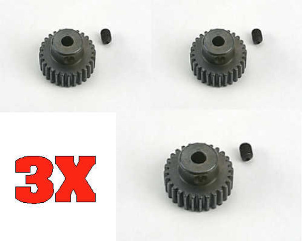 Traxxas 4728 Pinion Gear 28T 48P (3pc) 1/10 Slash 2WD Rustler Stampede Bandit