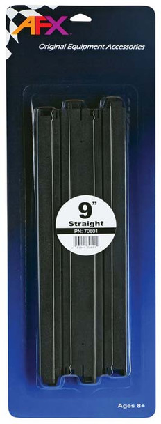 AFX 70601 9" Straight Track (2) HO Scale Slot Car