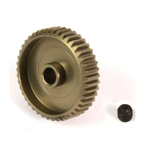 Yeah Racing MG-64044 Aluminum 7075 Hard Coated Pinion Gear 64 Pitch 44 Teeth