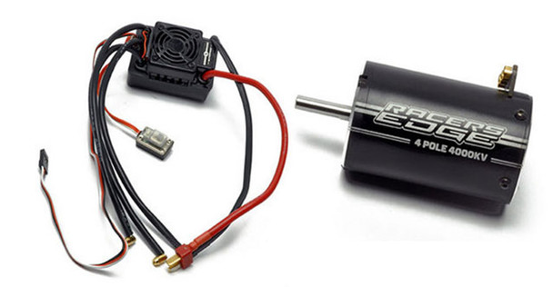 Racers Edge WIZARD 80AMP ESC AND 4000KV MOTOR W/ 5MM SHAFT COMBO