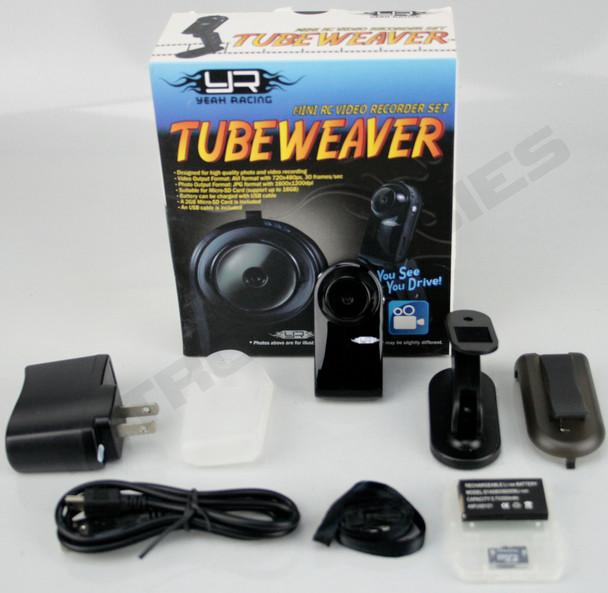 Yeah Racing YE-0017 TubeWeaver RC Video Recorder Set w/ Free AC Charger : Slash