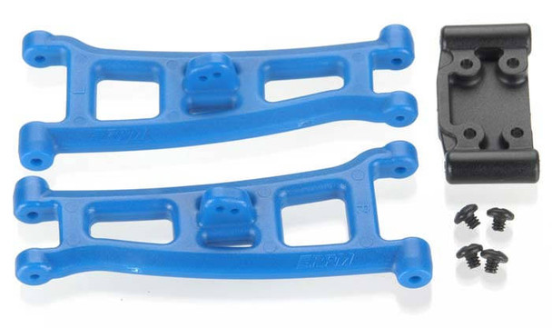 RPM 70765 Front A-Arms / Bulkhead (Blue) for GT2, SC10, T4, T4.1, T4.2RS