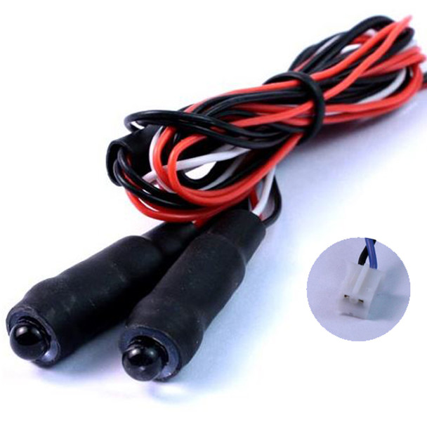 Yeah Racing LK-0025RD Angeleye Red LED Light Cable 2 LED (Tamiya Plug)