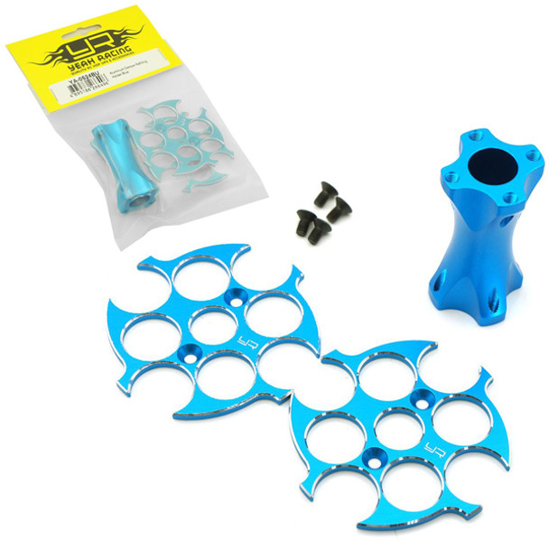 Yeah Racing YA-0524BU Aluminum Damper Refilling Holder Blue 1/10 Touring Drift