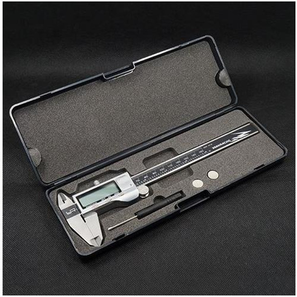 Yeah Racing YT-0144 Stainless Steel 150mm Digital Caliper a/Carrying Case