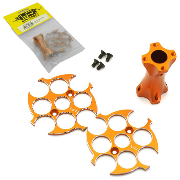 Yeah Racing YA-0524OR Aluminum Damper Refilling Holder Orange 1/10 Touring Drift