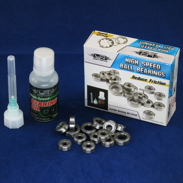 Yeah Racing YB0299MX RC Ball Bearing Set with Bearing Oil MST CFX-W Crawler