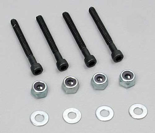 Dubro 178 Socket Bolt Locknut 4-40 (4)