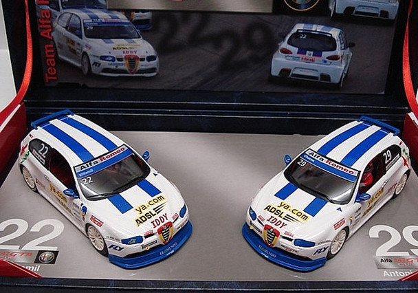 FLY 96042 Team Alfa Romeo Espana 147 Team 8 GTA Cup 1/32 Scale Slot Car