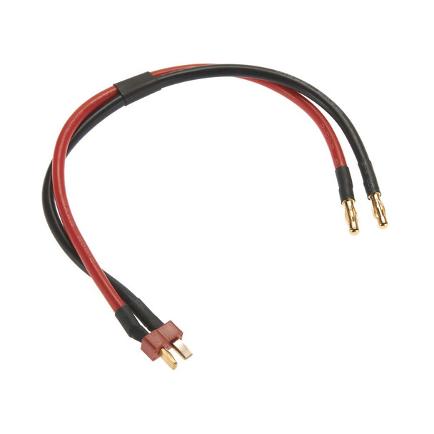 Associated 27221 Reedy T-Plug Charge Lead w/ 4mm Male Bullet Connectors