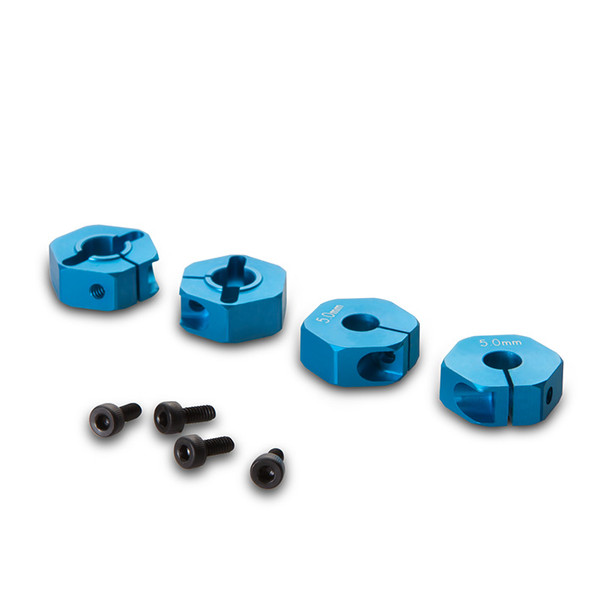 Gmade GM70203 Clamp Type Aluminum 12mm Wheel Hub (4) (5mm Thick) Gmade GM70203 Clamp Type Aluminum 12mm Wheel Hub (4) (5mm Thick)