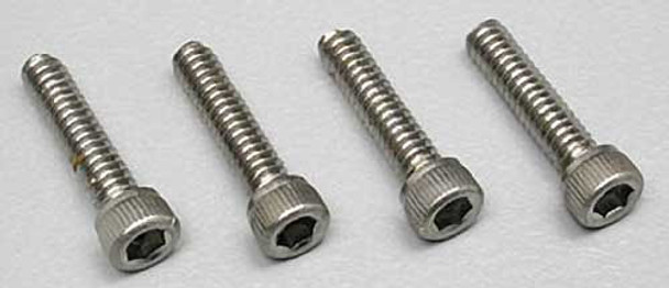 Dubro 3115 Stainless Steel Socket Cap Screw 4-40x1/2" (4)