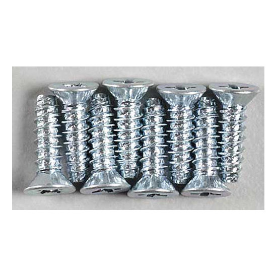 Dubro Flat Head Self-Tapping Screw 3.0mmx10 (8)
