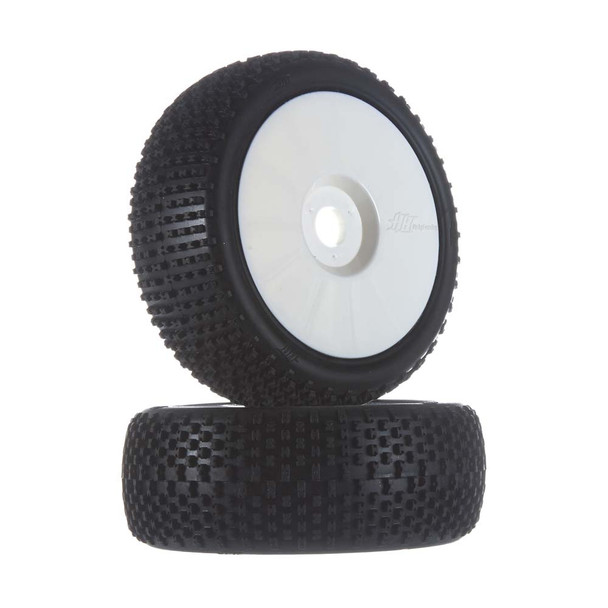 HPI 67604 1/8 Khaos Red Buggy Tire on White (2) D815