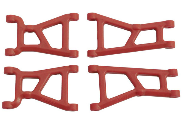 RPM 73469 Front/Rear A-Arms (Red) 4pcs for Helion Animus 18SC / 18TR