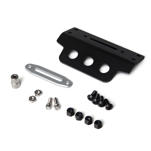 Gmade GM30008 Black Aluminum Skid Plate for GS01 Front Tube Bumper 52412