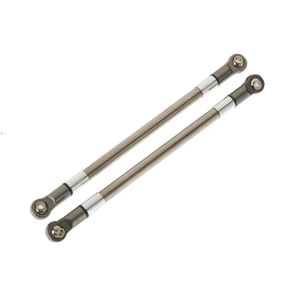 Integy 125mm Titanium Suspension Links Silver SCX10 (2) C25821SILVER
