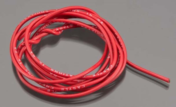 Castle Creations Wire 60" 16 AWG Red