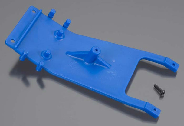 RPM 81255 Front Skid / Wear Plate (Blue) for Traxxas 2wd Slash