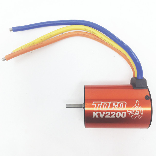 SKY RC SK-400005-09 TORO 4 Poles 2200KV Brushless Sensorless Motor For 1/10 RC