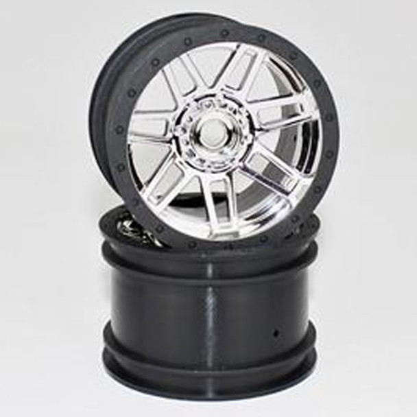 PITBULL 2.2 Raceline Chrome Glue-On Wheels #931 Injector PBW22931C