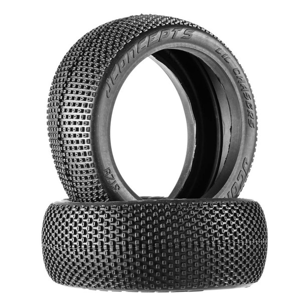 JConcepts 312907 Lil Chasers Black Compound 83mm 1/8th Buggy Tires
