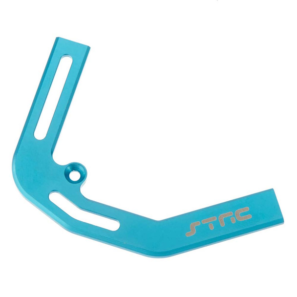 STRC STA31105B Aluminum Front Chassis Brace Blue Axial Yeti