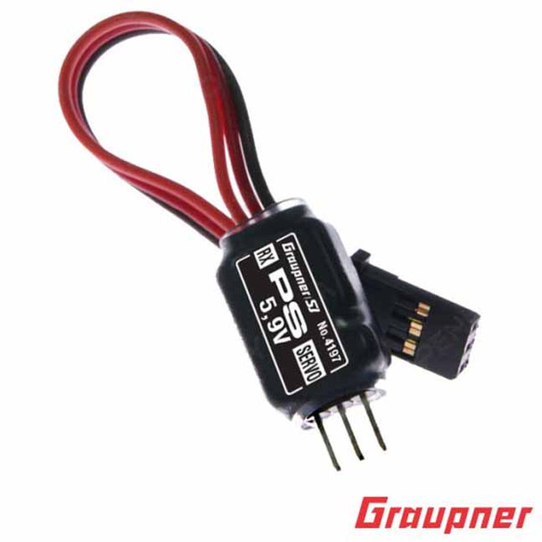 Graupner 4197 PS Servo Voltage Controller 5.9V 5A 1Ch