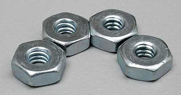 Dubro 561 Steel Hex Nuts 4-40 (4)