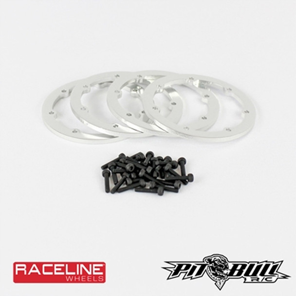 PITBULL PBR22931C 2.2 RACELINE #931 INJECTOR - CHROME RINGS (4)