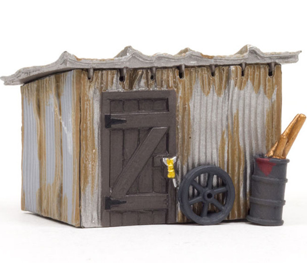 Woodland Scenics Tin Shack - HO Scale