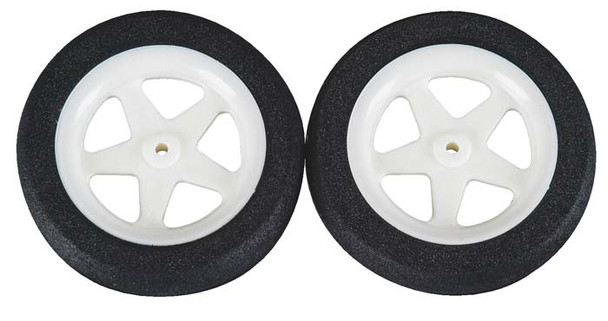 Dubro 186MS Micro Sport Wheels 1.86" (2)