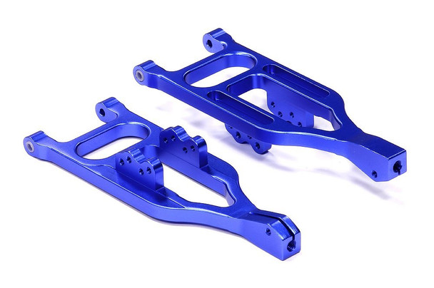 Integy Aluminum Rear Lower Wide Suspension Arm Blue