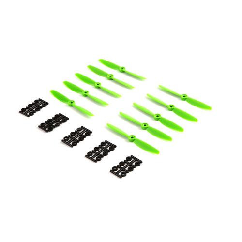 HQProp Bullnose Prop Green 5.5x4.5 FiberGlass 10pk (5CW/5CCW) HQPBN05545G