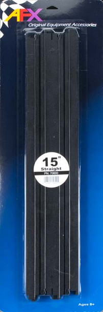 AFX 70600 15" Straight Track (2) HO Scale Slot Car