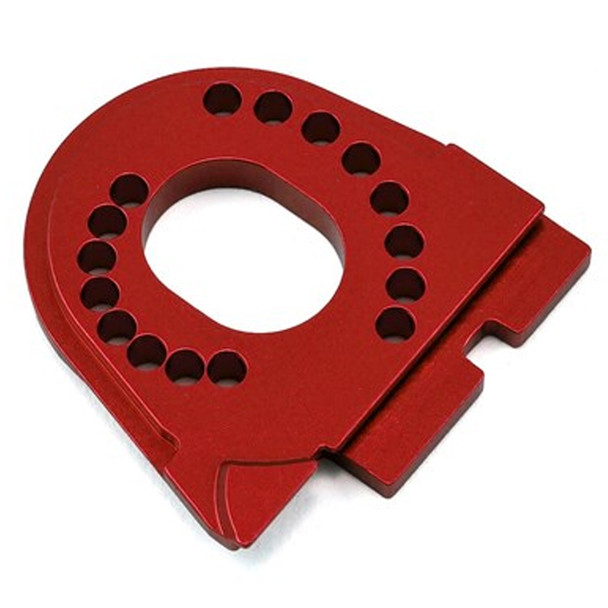 STRC ST8290R CNC Machined Aluminum Motor Mount Red : Traxxas TRX-4