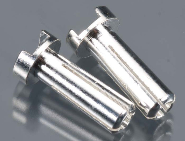 TQ Wire 2504 14mm 4mm Bullet Male Connectors Silver 2